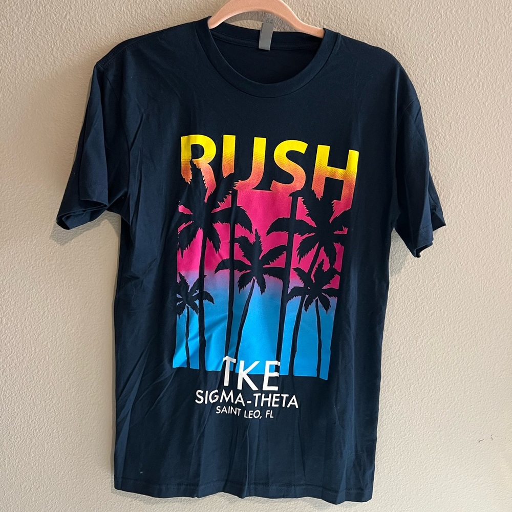 TKE Sigma-Theta Men's Black Graphic T-Shirt